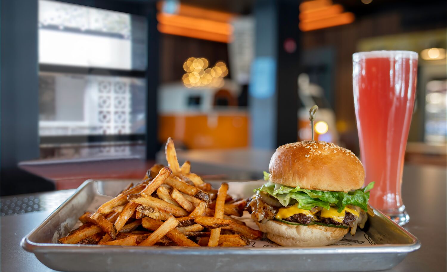 Food at the Moxy Bar
